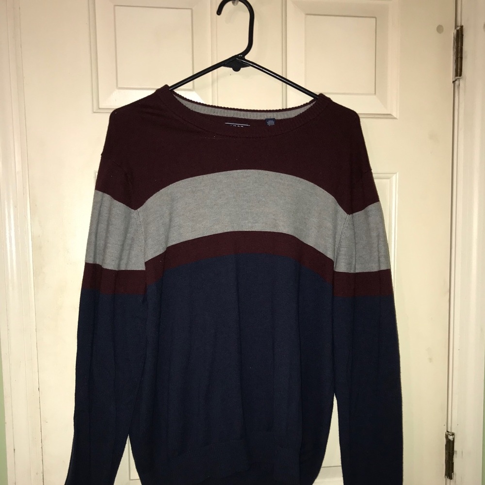 IZOD Striped Crewneck Sweater